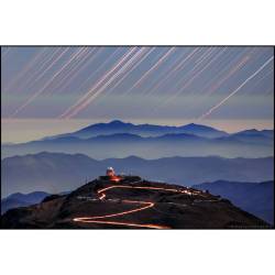 Cerro Tololo Trails #nasa #apod #cerrotololoobservatory #chile #timelapse #settingstars #space #science #astronomy