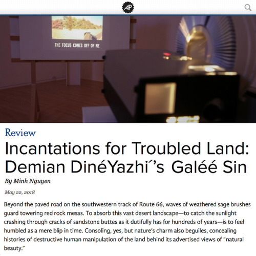 Thank you, Minh Nguyen, for the beautiful write-up on Galéé Sin in @artpracticalsf. Such a tender an