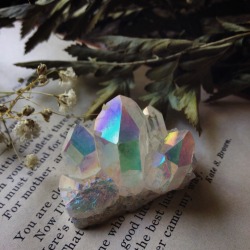 Gelinapit:  Shoptheopaque:  Lots Of New Angel Aura Quartz For The Update Coming In