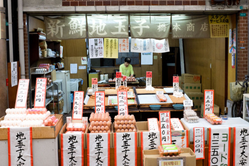 Little local shops.[Osaka]
