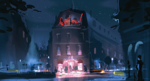 scurviesdisneyblog:Ratatouille visual development by Dominique Louis 