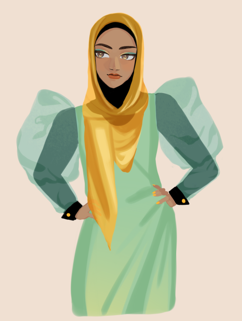 i drew these for the interest check & artist apps post for @HijabiZine , figured i could go ahe