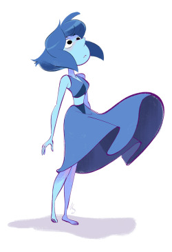 brokenlynx21:  Lapis Lazuli doodle.   @slbtumblng