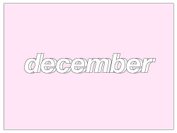 irohino:  December. 