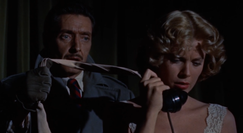 thedignamdodgers:Dial M for Murder (1954) Directed by Alfred Hitchcock. Starring Ray Milland, Grace 