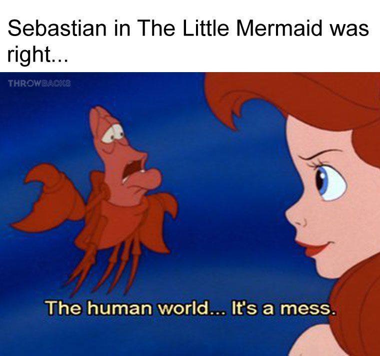 Crazy part about it is&hellip;he then goes into say that “ live under the sea