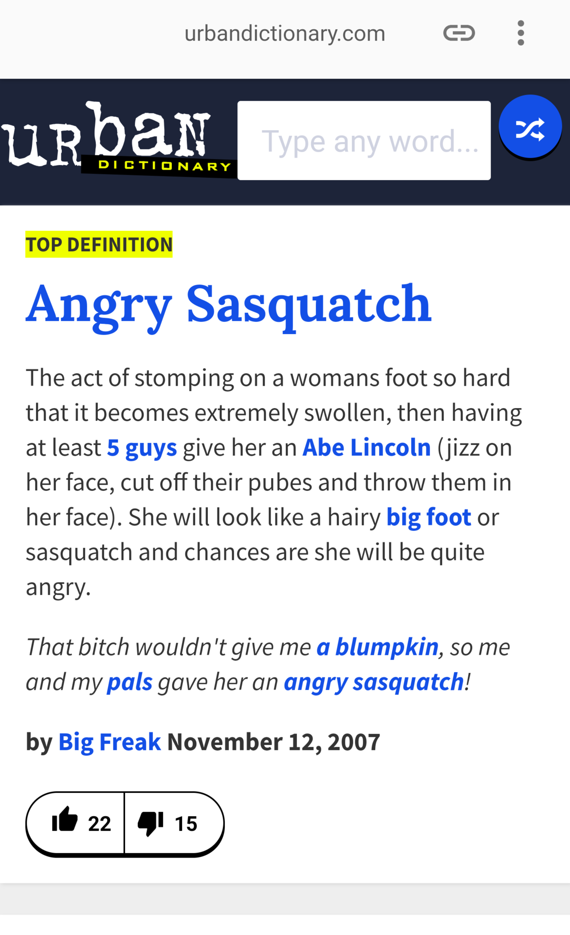 theangrysasquatch:  So this is apparently a thing.I need to change my name now 😂😂😂