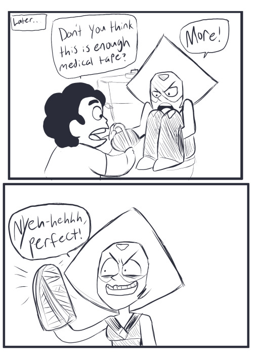 brainbubblegum:  Peridot is my favorite gem because I am a big, fat sucker for bad guys-turned-weird