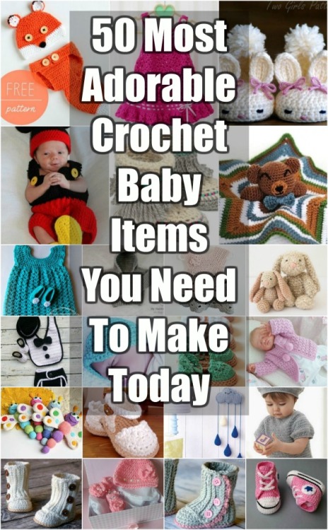 50 Most Adorable Crochet Baby Items You Need To Make TodayEverybody loves babies! A lot of people al