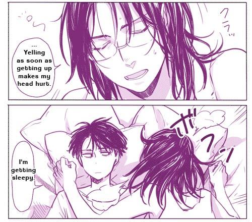 Author: Onizuka / オニヅカ (Pixiv). Title: リヴァハン (LeviHan). Source: link. DDL: link.