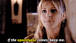 The Scoobies + Becoming Less And Less Impressed By The Imminent Apocalypse