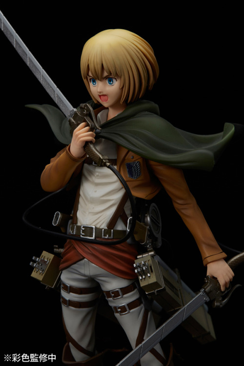  SENTINEL releases prototypes of the painted BRAVE-ACT Armin Arlert 1/8 figure! (Source)  Armin being the wise BAMF that he is.