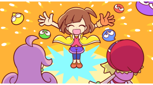 Manzai cutscenes from Super Puyo Puyo Quest. (1/3)