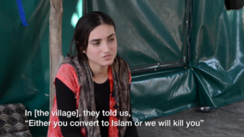 ezidxan:I want my voice to be heard: How two Êzîdî sisters escaped IS captorsBadia, 15-years-old, an