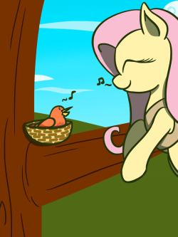 flutterluv:Winter all wrapped up. Welcome Spring. Changed into a spring header and background.&lt;3