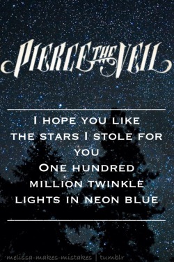 melissa-makes-mistakes:  Pierce the Veil