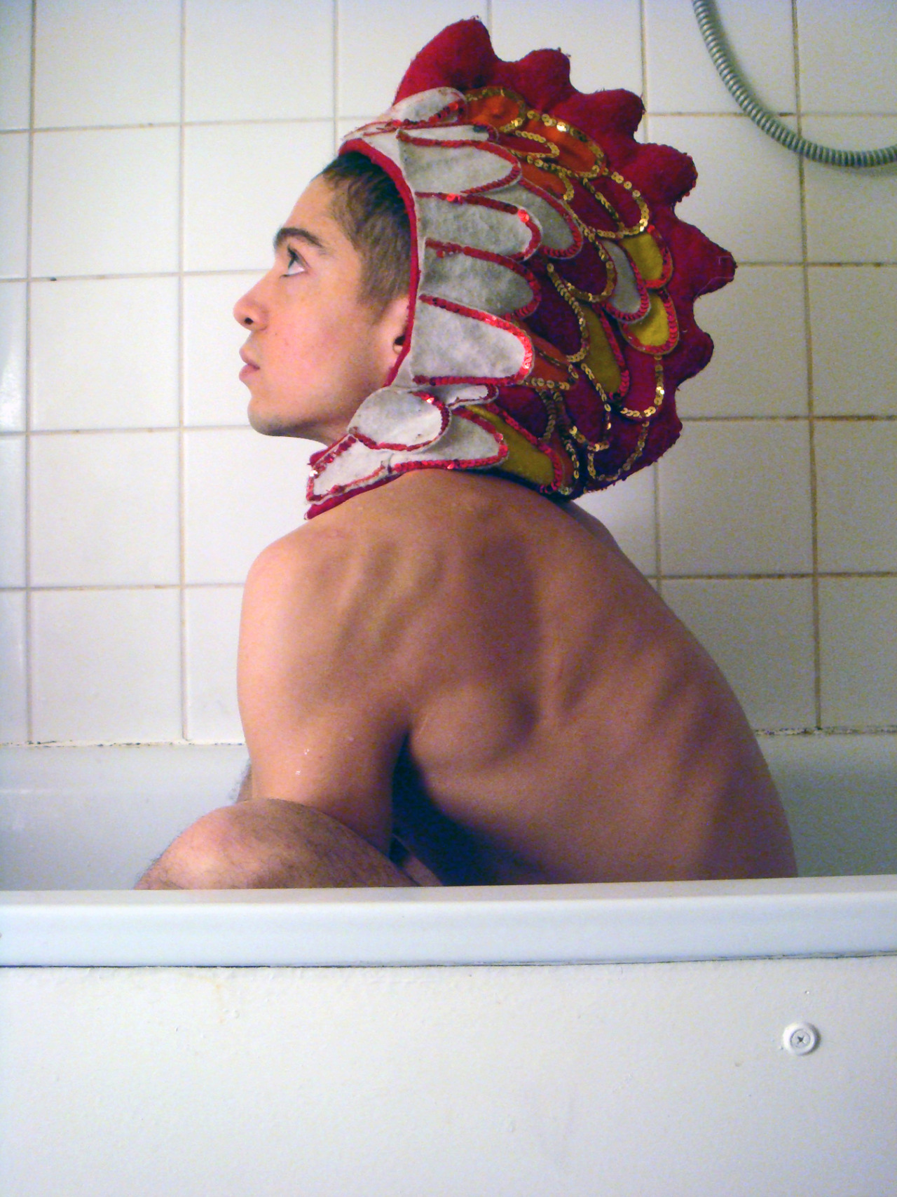 tribaltribu-te: Gio Black Peter : Self-portrait Chicken Hawk  / photography /35