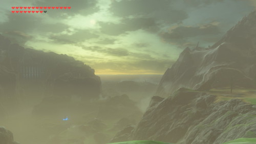 One of my favorite things to do in Breath of the Wild is take pictures of the landscape. These are a