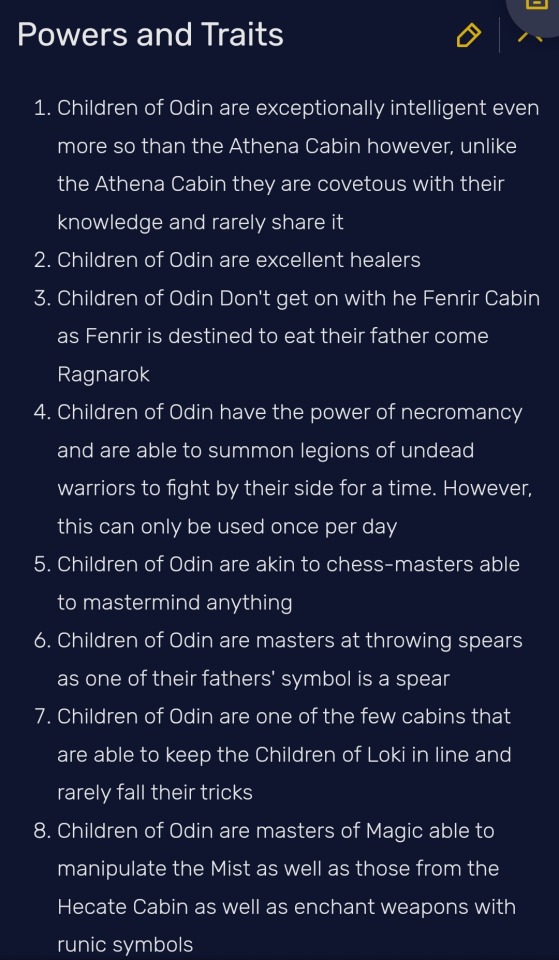 RON AS A CHILD OF ODIN (NORSE PANTHEON)