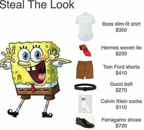 parks-and-rex: charayiam: now-im-the-butterfly: What’s wild is spongebob couldn’t afford