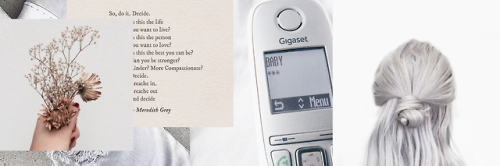 Random headersIf you save, like. If you use, reblog.Creds on twitter: @/sensatemaslany &amp; @/g