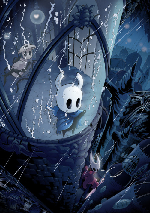 joelchansousa: Hollow Knight City of TearsHey everyone!As promised here’s the colored piece of Hol