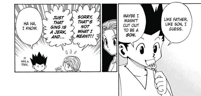 Hunter x Hunter Thoughts — We know Ging had Gon for two years