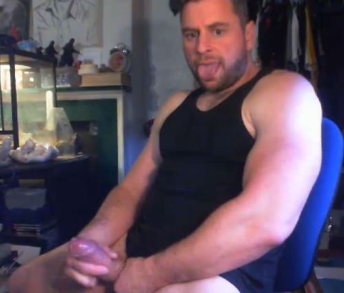 hornybasterds: time2bate: Tongue out, Goon out.  Masturbate the God Penis. Check out Fort Troff
