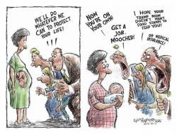 homurachandesu:  katieleighrobinson:I am very much pro life, but this is way too true not to post.  And this is the exact reason why I’m pro-choice. Anyone who is pro-life and who thinks this way is a massive hypocrite. 