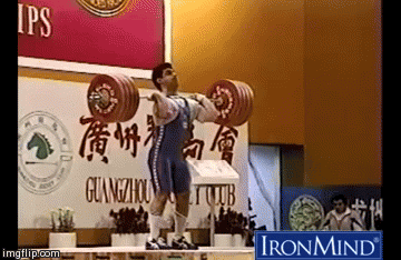 anhlifts:  diamidinophenylindolee:  weightliftingcanadian:  Akakios Kakiasvilis (aka Kakhi
