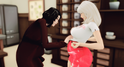 And at the very least, Asami and Junko were both very supportive of each other during their pregnanc