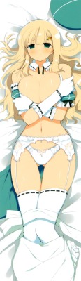 yaegashi nan senran kagura breast hold dakimakura