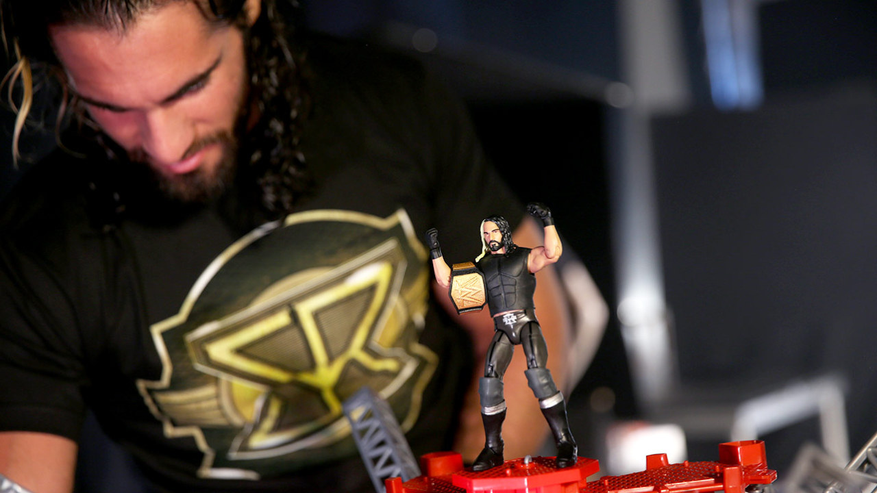 sethrollinsfans:  Behind The Scenes of Mattel’s Create a WWE Superstar Commercial