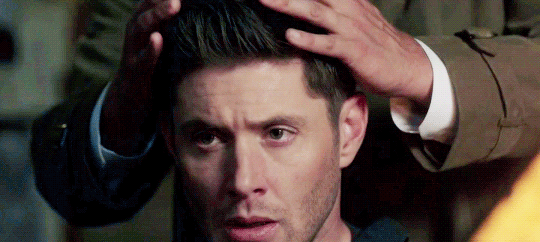 angvlicmish:  dean and cas getting handsy