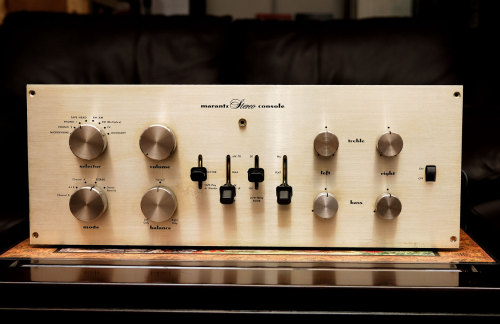 vivamaterialism:  Marantz 7-C preamplifier