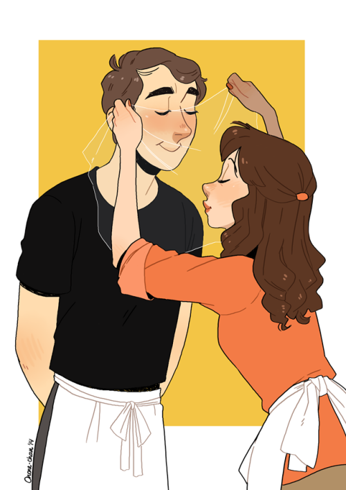 inimeitiel:I just had to draw some proper fanart of Pushing Daisies since it is definitely one of my