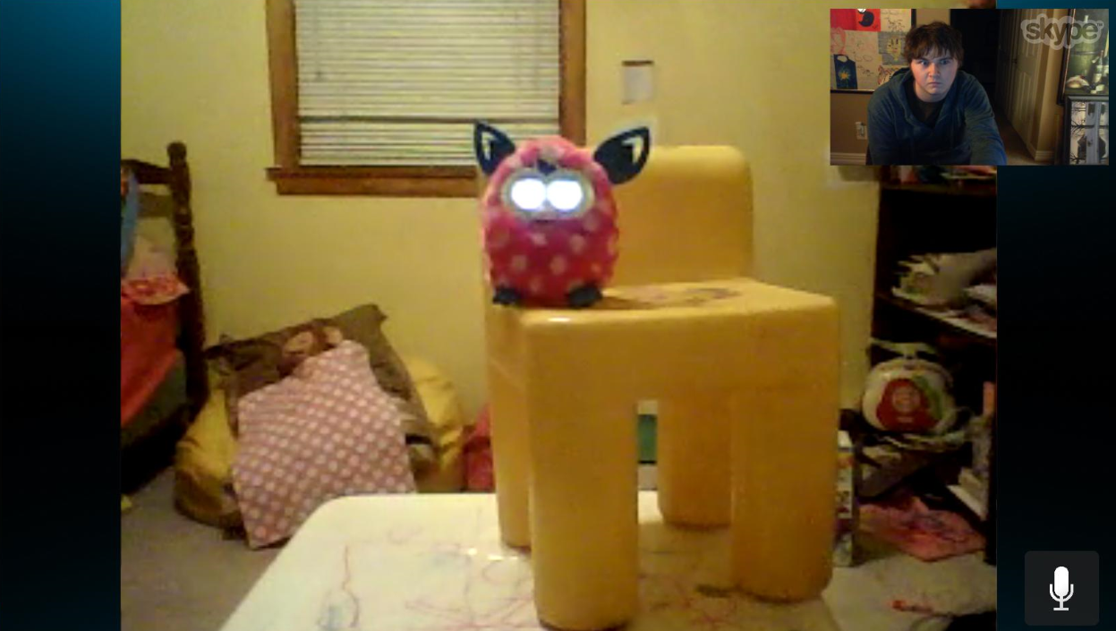 vergess:
“ piglii:
“ RIGHT OKAY SO I WAS TALKING TO MY 5 YEAR OLD COUSIN ON SKYPE ABOUT HALF AN HOUR AGO AND SHE LEFT FOR A LITTLE WHILE TO GO DO SOMETHING AND DIDN’T WANT ME TO BE LONELY, SO SHE LEFT HER PET FURBY (SHE CALLS IT “LULU”) ON A CHAIR TO...