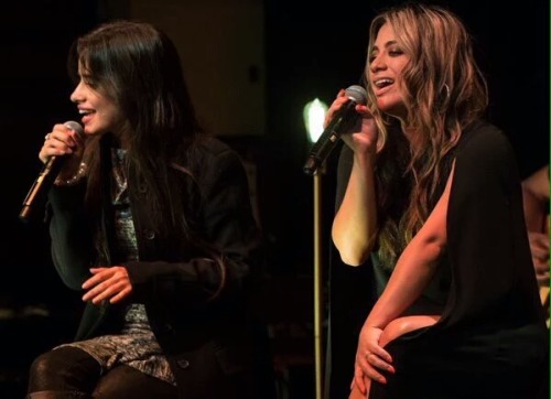 Ally and Camila today #5HSunGig #5HTakesLondon