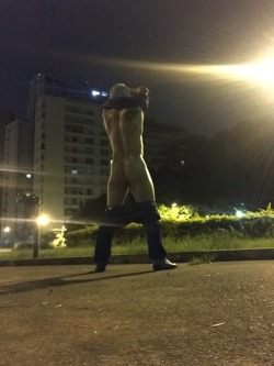 renocumluvr:  Dropping my pants in the park and on the street.