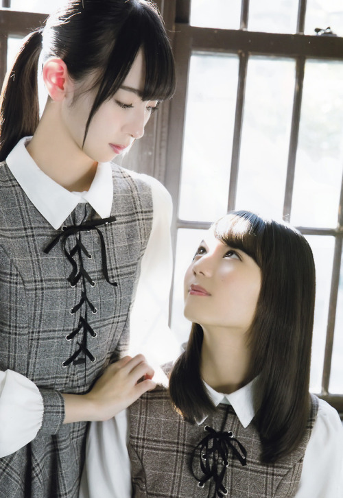 keyakizaka46id: 『UTB vol.264』April issue - Kosaka Nao &amp; Kanemura Miku②