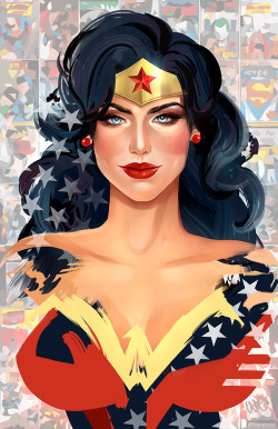 longlivethebat-universe:  DC Ladies by Whitney Jiar  