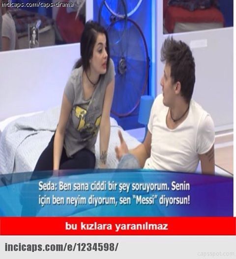 Seda:Ben sana ciddi bir...