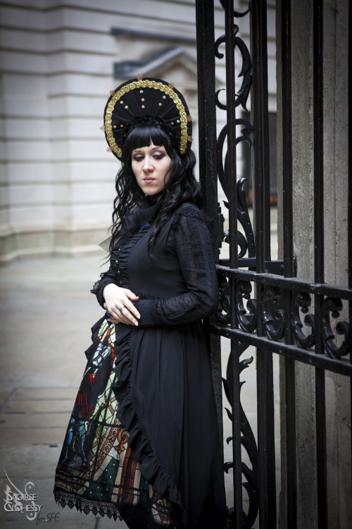 Photo by Saoirse Clohessy taken on Enchanted event, London, 5 april. JSK - Surface spell Blouse - An