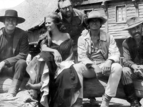 Henry Fonda Born on this day , Claudia Cardinale, director Sergio Leone, Charles Bronson and Jason R