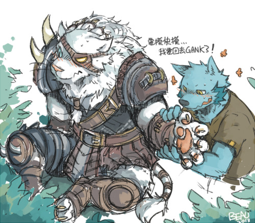 greatjaggi:  Rengar paws - by BEAU- 