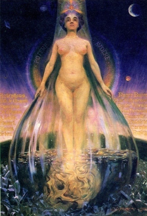 starxgoddess: Julien Champagne (1877-1932), Vessel of the Great Work
