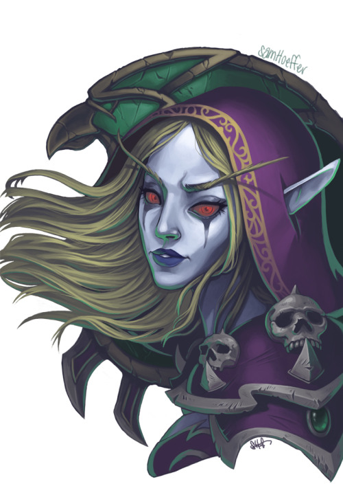 Some Lady Sylvanas for my fellow WoW fans…See ya’ll at the Lvl Up Expo this weekend!
