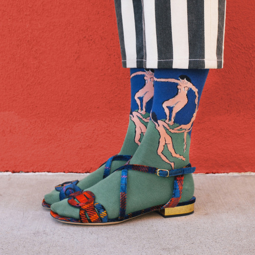 Porn madelinevita:  Katie Brien’s art socks, photos