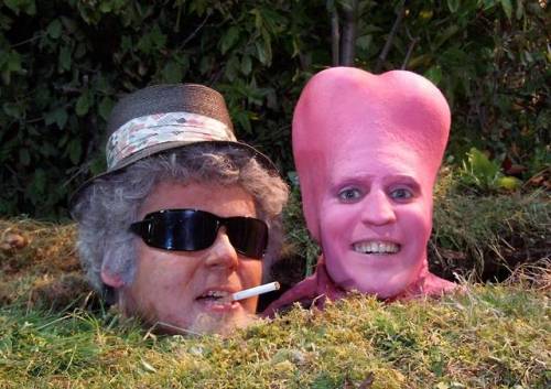 11 of the best Mighty Boosh characters
10/11 Tony Harrison
The pink head to the right. He can barely move, on the account of him being a dismembered head and all.