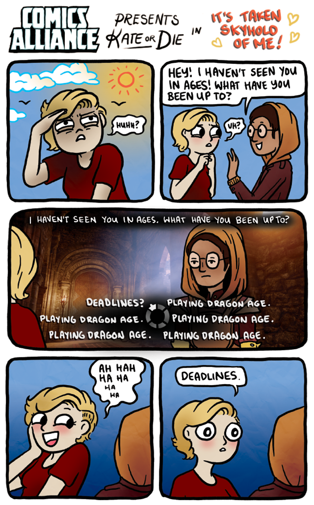 kateordie:  comicsalliance:COMICS ALLIANCE PRESENTS ‘KATE OR DIE’ IN ‘IT’S